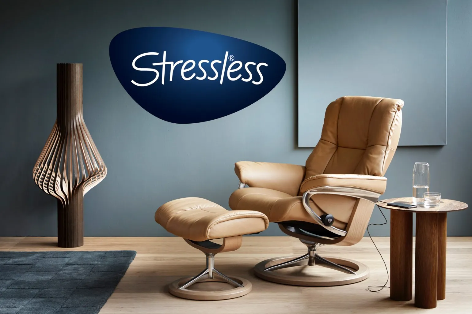 When Ekornes&reg; was founded in 1934, we set out to change the way people think about comfort. Nothing exemplifies that more than our Stressless&reg; furniture line. We believe being comfortable is based on the right fit, to your body and to your home. Most of our Stressless&reg; styles are available in multiple sizes so the furniture feels tailored to your body, and the many design possibilities will ensure it also feels tailored to your room design. Our innovative comfort systems allow the furniture to seamlessly move with your body by simply turning the Glide wheel and shifting your weight, and they provide complete support to your head, neck and back in any position. Stressless&reg; furniture is designed to offer an entirely new level of comfort to serious comfort enthusiasts. Today Stressless is proud to carry the endorsement of the American Chiropractic Association for it's ultimate comfort and backcare support. Stressless. The Innovators of Comfort.
